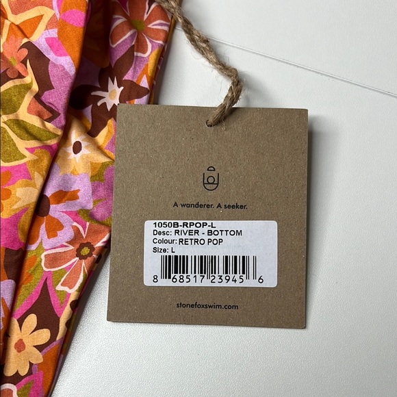 Stone Fox Swim Retro Pop Bikini Set Large - Picture 6 of 6